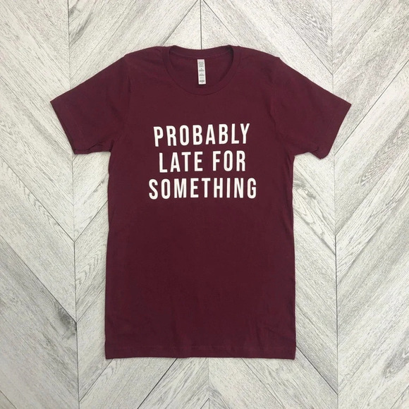 Maroon Graphic T-Shirt - Picture 1 of 3